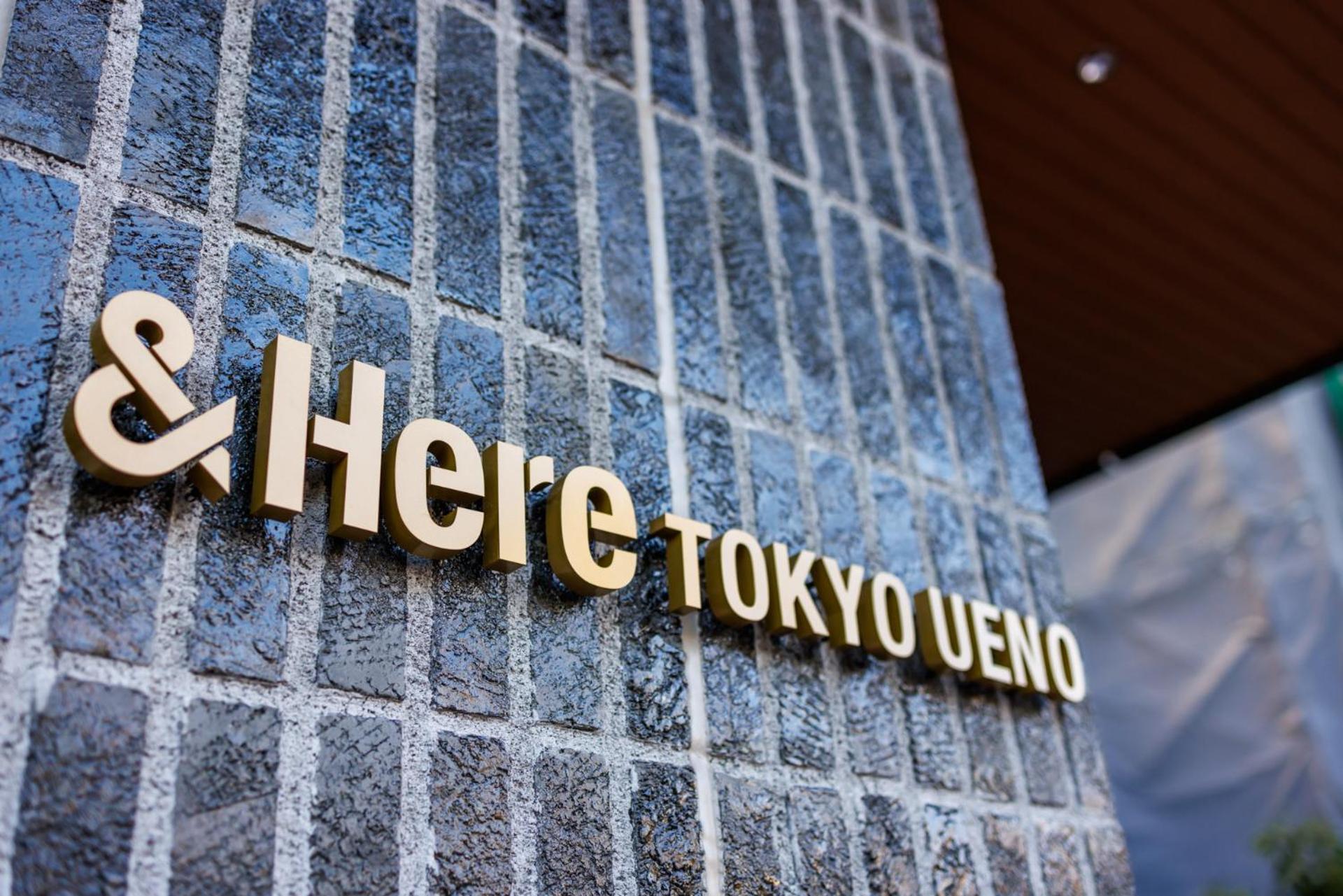 &Here Tokyo Ueno Kültér fotó